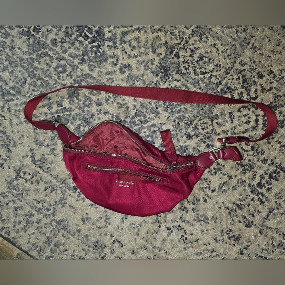 Kate Spade Burgundy Crossbody Bag - Picture 1 of 3